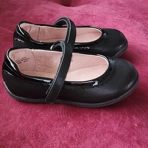 Kelly & Katie Black Mary Jane's Kids Shoes
